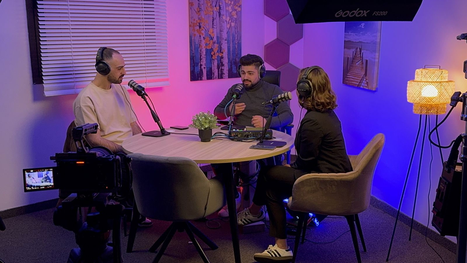 K Sound podcast studio