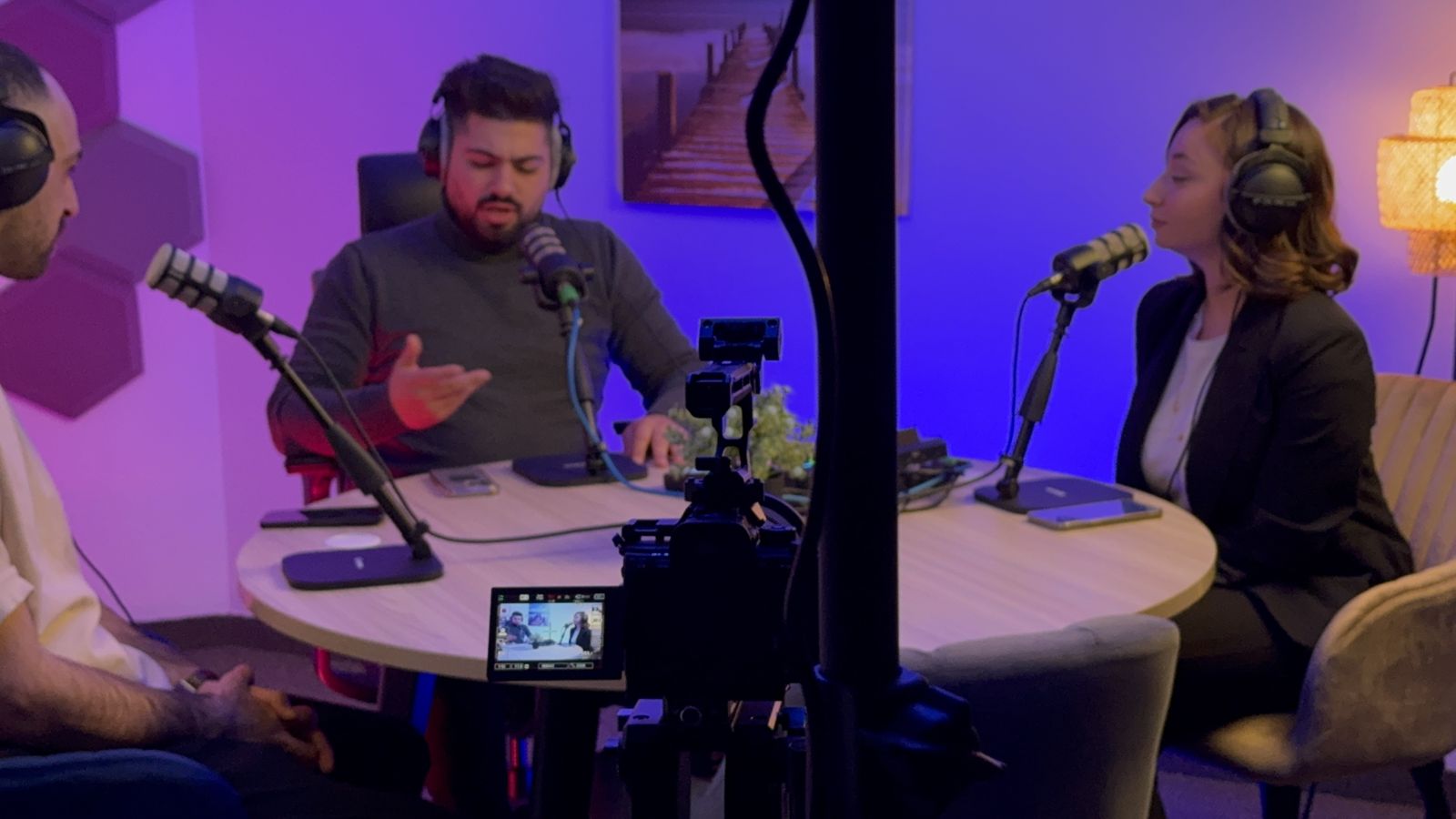 K Sound podcast studio