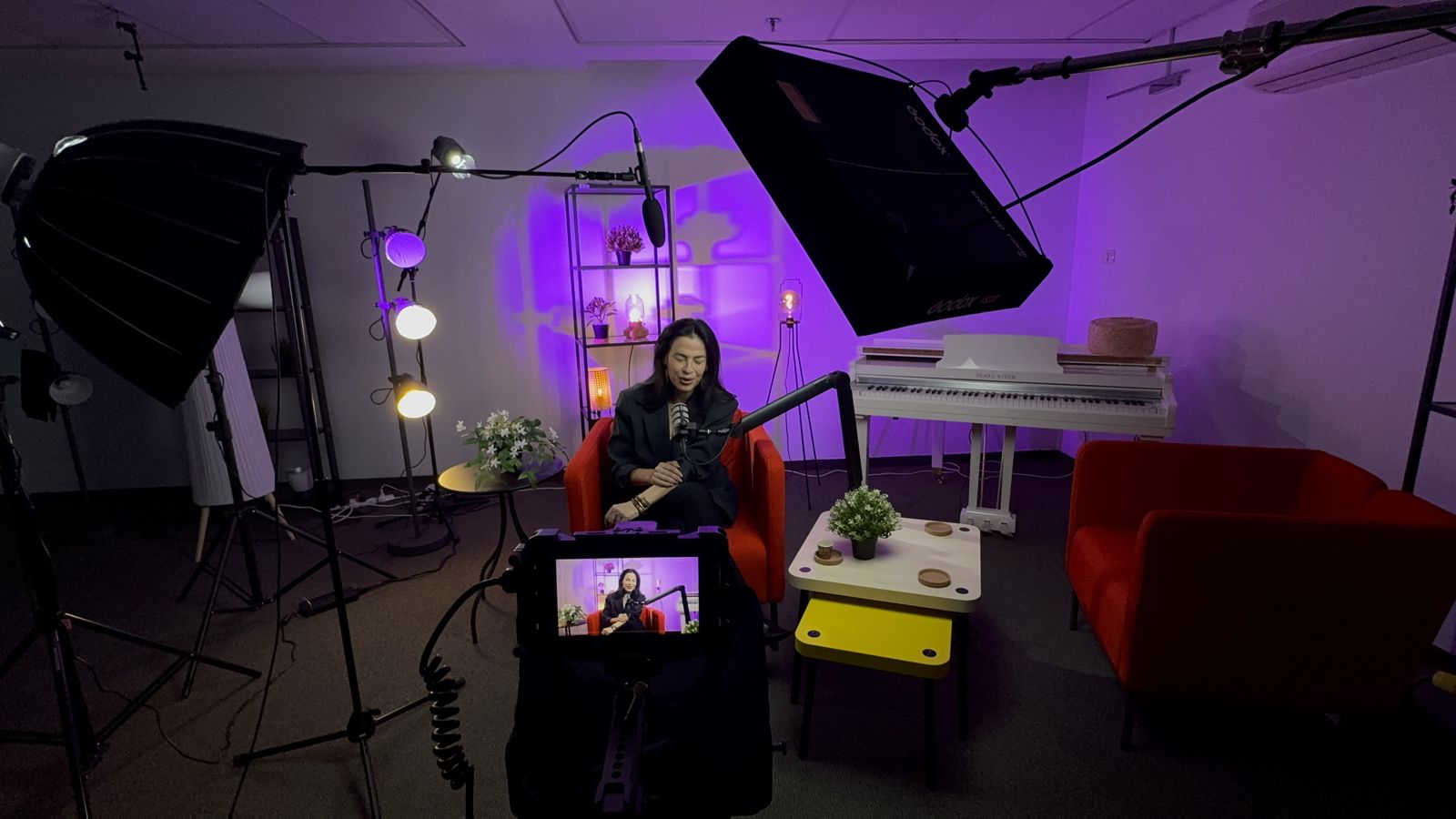 K Sound podcast studio