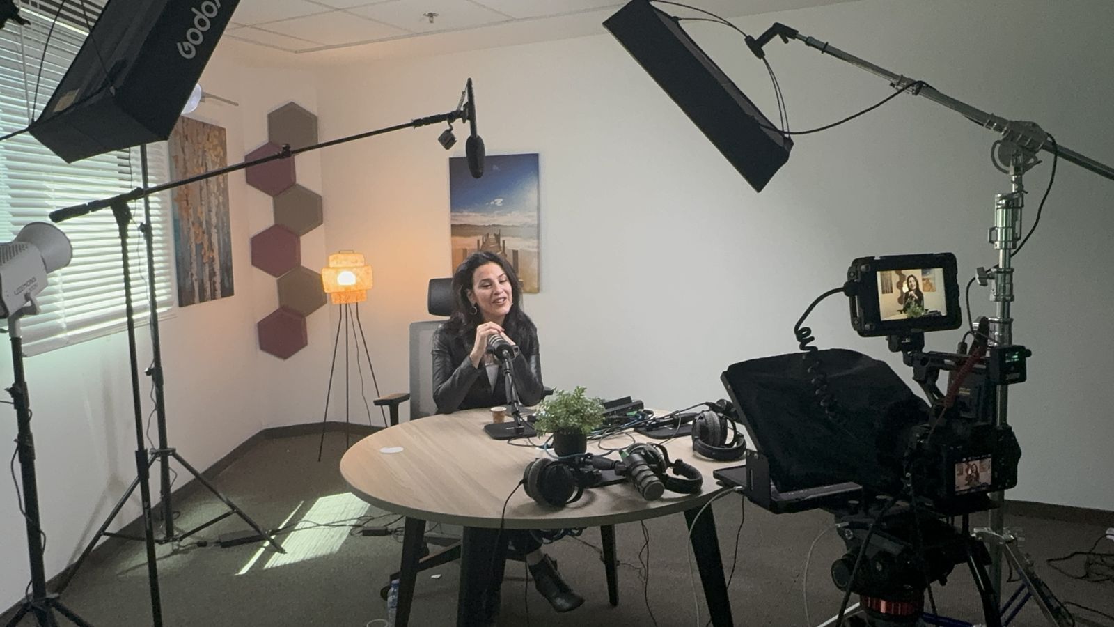 K Sound podcast studio